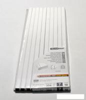 Металлический канал для переплета OPUS Art 304x7 мм OCHART0730410 (10 шт, белый)