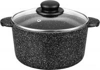 Кастрюля Elan Gallery Гармония вкуса 120285 (черный мрамор)