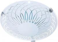 Припотолочная люстра Aitin Pro Гладиолус D300 (хром/белый)