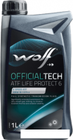 Трансмиссионное масло Wolf OfficialTech ATF Life Protect 6 1л