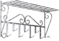 Вешалка для одежды Dudo ВННС-016.2