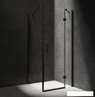Душевой уголок Omnires Manhattan ADC12X-ABLTR + ADR80X-BLTR