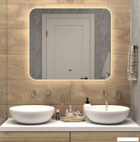Континент Зеркало Burzhe LED 80x70 (бесконтактный сенсор, холодная подсветка)