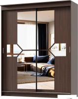 Шкаф-купе Памир Альянс Фаворит 1.8м (дуб венге)