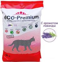 Наполнитель для туалета Eco-Premium с ароматом лаванды 55 л