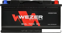 Автомобильный аккумулятор Wezer WEZ90720R (90 А·ч)