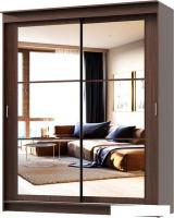 Шкаф-купе Памир Альянс Орион 2.0м (дуб венге)