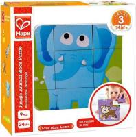 Развивающая игрушка Hape Кубики Джунгли E1619_HP