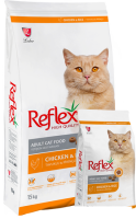 Сухой корм для кошек Reflex Adult Cat Food with Chicken 15 кг