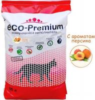 Наполнитель для туалета Eco-Premium с ароматом персика 55 л