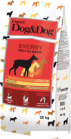 Сухой корм для собак Dog&Dog Expert Adult All Breeds Energy 20 кг