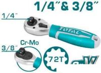 Вороток с трещоткой Total THT1061438