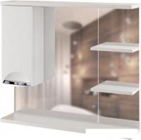 Mixline Шкаф с зеркалом Этьен 80 L 540870 (с подсветкой)