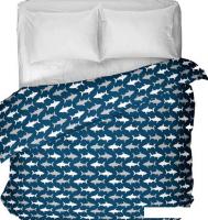 Постельное белье Samsara Акулы 220По-4 215x220 (евро)