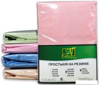 Постельное белье Альвитек Поплин однотонный на резинке 140x200x25 ПР-ПО-Р-140-РОЗ (розовый)