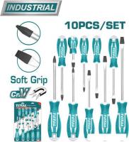 Набор отверток Total THT250610 (10 предметов)