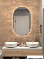 Континент Зеркало Fleur Led 60x100 (бесконтактный сенсор, холодная подсветка)