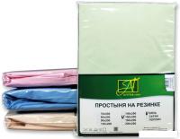 Постельное белье Альвитек Поплин однотонный на резинке 200x200x25 ПР-ПО-Р-200-САЛ (салатовый)