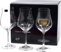 Набор бокалов для вина Bohemia Crystal Tulipa 40894/350