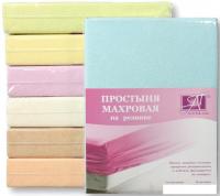 Постельное белье Альвитек Махровая на резинке 180x200x20 ПМР-Г-180(180) (голубой)