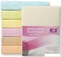 Постельное белье Альвитек Махровая на резинке 140x200x20 ПМР-МО-140 (молочный)
