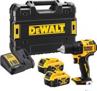 Дрель-шуруповерт DeWalt DCD708P2T (с 2-мя АКБ 5 Ah, кейс)