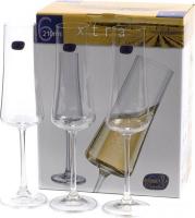 Набор бокалов для шампанского Bohemia Crystal Xtra 40862/210