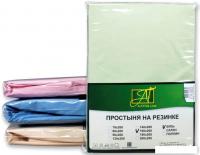 Постельное белье Альвитек Поплин однотонный на резинке 160x200x25 ПР-ПО-Р-160-САЛ (салатовый)