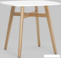 Кухонный стол Stool Group Target 80x80 SL-691 (белый/бук)