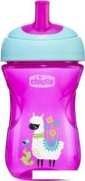 Поильник Chicco Nursery Advanced Cup Лама 00006941110180 (266 мл, розовый)