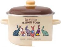 Кастрюля Appetite Зайцы 6RD181M