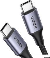 Кабель Ugreen US535 90440 USB Type-C - USB Type-C (2 м, серый)