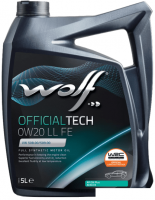 Моторное масло Wolf OfficialTech 0W-20 LL FE 5л