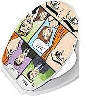 Сиденье для унитаза Bisk Yucca Foto 05832 (комикс)