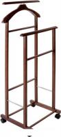 Стойка для одежды Мебелик на колесах В 22Н (средне-коричневый)