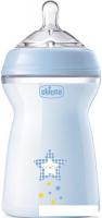 Бутылочка для кормления Chicco Nursery Natural Feeling 00081335200000 (330 мл, голубой)