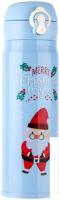 Термос Perfecto Linea 27-225466 0.5 (санта, голубой)