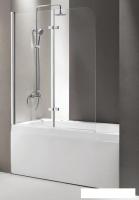 Стеклянная шторка для ванны Cezares ECO-O-V-21-120/140-C-Cr