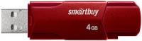USB Flash SmartBuy Clue 4GB (бордовый)