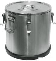 Термос для еды Luxstahl кт986 25л (нержавеющая сталь)