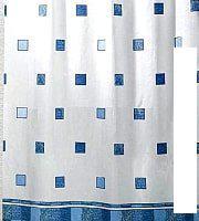 Шторка-занавеска для ванны Miranda Postaki Blue