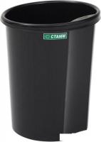 Корзина для бумаг Стамм КР11 (черный)