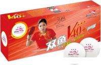 Мяч для настольного тенниса Double Fish V111F (3 звезды, 10 шт.)