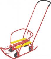 Санки Nika Ветерок 7 Универсал (алый)