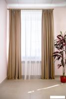 Комплект штор Decoretto Нубук песок пустыни НПП-K6 1.25x2.5 м (песочный, 2 шт)