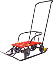 Санки Galaxy Мишутка 1 Универсал (черный/красный)