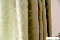 Комплект штор Decoretto Урбан пустыня УП-K3 2x2.6 м (золотистая ткань с геометрическим рисунком, 2 ш