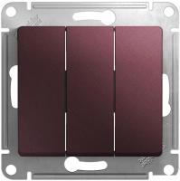 Выключатель Schneider Electric Glossa GSL001131 (баклажановый)