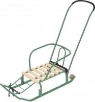 Санки Nika Тимка 5 Комфорт (оливковый)