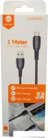 Кабель Vipfan X05 USB Type-A -microUSB (1 м, черный)